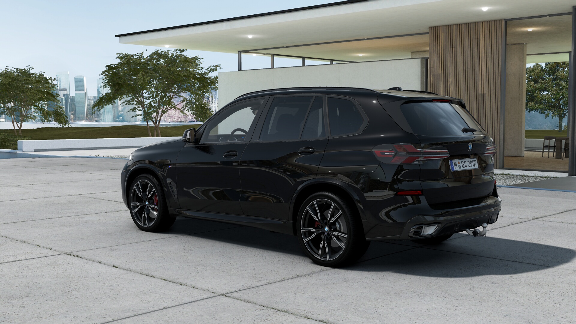 BMW X5 30d xDrive Msport | nový facelift | novinka 2023 | nové auto ve výrobě | sportovně luxusní naftové SUV | černo-černá | maximální výbava | objednání online | auto eshop AUTOiBUY.com